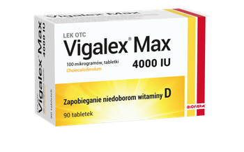 VIGALEX Max 4 000 I.U.,  90 tabletek