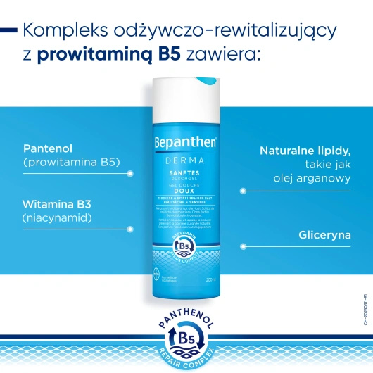 Bepanthen Derma Żel do mycia ciała, 200 ml
