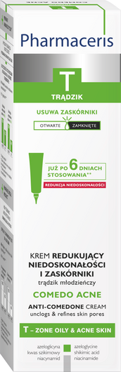 PHARMACERIS T COMEDO ACNE Krem przeciw zaskórnikom, 40 ml