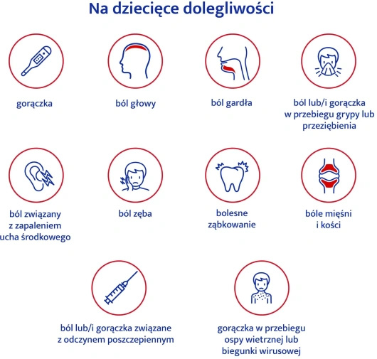 APAP dla dzieci Forte o smaku pomarańczowym, 85 ml