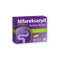 NIFUROKSAZYD GEDEON RICHTER 200 mg x 12 kapsułek