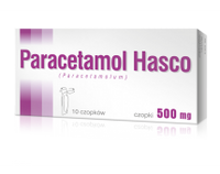 PARACETAMOL HASCO 500 mg x 10 czopków