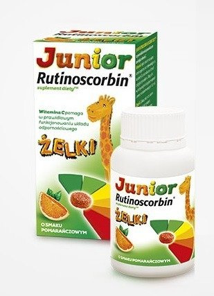 Rutinoscorbin Junior żelki x 50szt