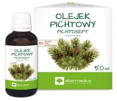 Olejek pichtowy do użytku wewnętrznego 50ml AM