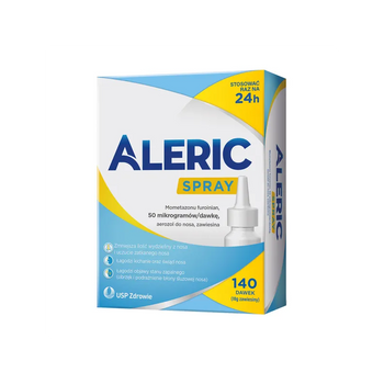 ALERIC SPRAY 50 μg/dawkę aerozol do nosa x 140 dawek