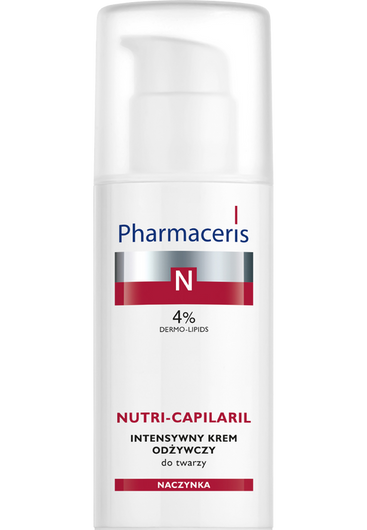 Pharmaceris N Nutri-Capilaril Intensywny krem odżywczy do twarzy, 50 ml
