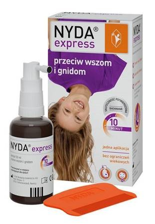 NYDA express aerozol 50 ml (butelka z pompką), 50ml