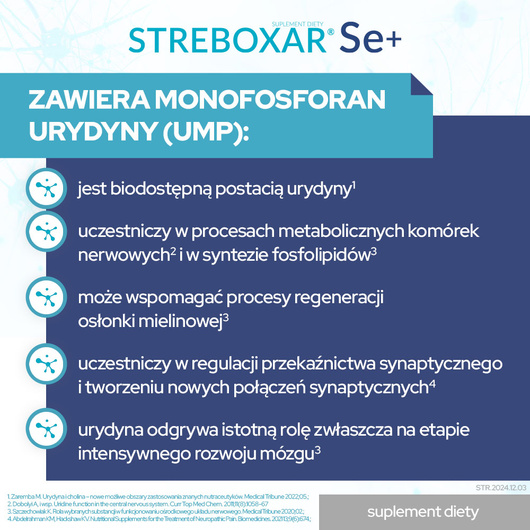 Streboxar Se+, 30 kapsułek