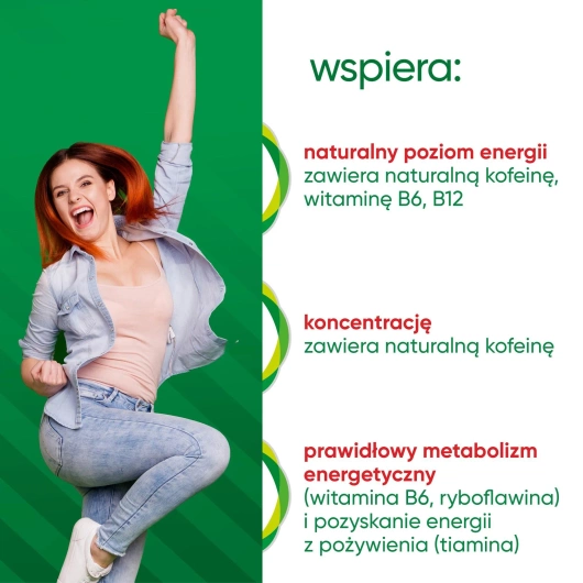 VIGOR UP! FAST, 20 tabletek musujących smak owoców leśnych