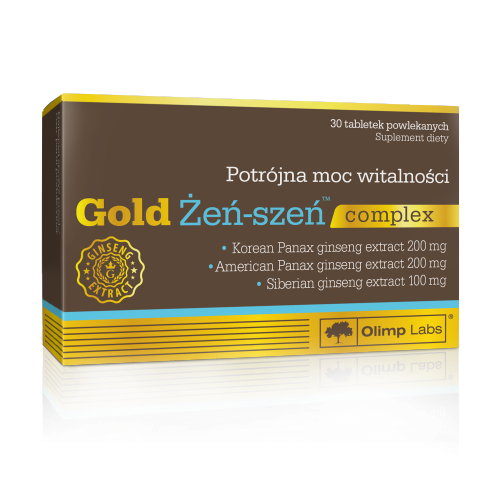 OLIMP Gold Żeń-szeń complex, tabletki powlekane, 30 sztuk