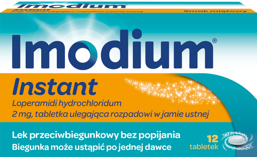 Imodium Instant, 12 tabletek