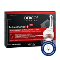 VICHY DERCOS AMINEXIL CLINICAL 5 męski płyn x 21 ampułek