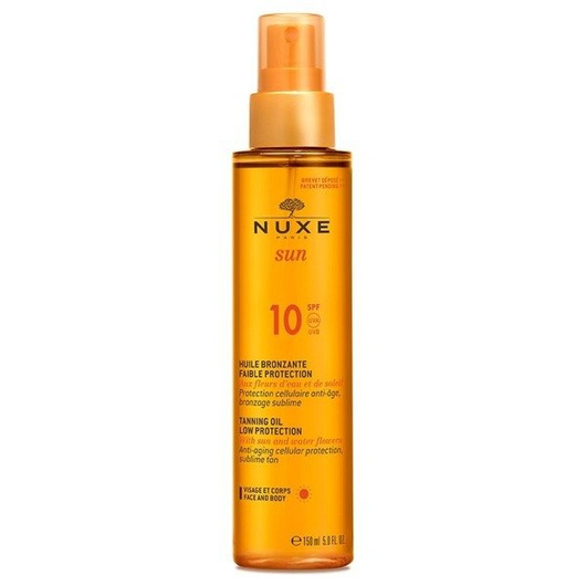 NUXE SUN Olejek brązujacy do opalania SPF10 150ml