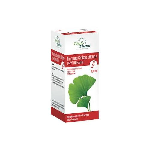 Tinctura Ginkgo bilobae, 100g