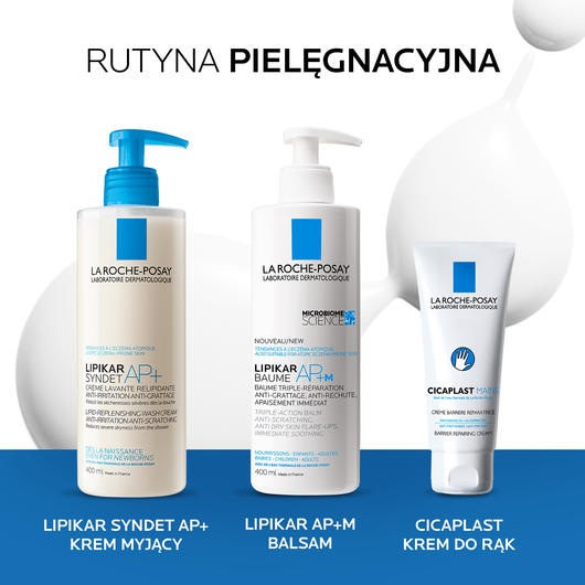 LA ROCHE-POSAY Lipikar Syndet AP+ Ultradelikatny krem myjący do ciała, 400ml