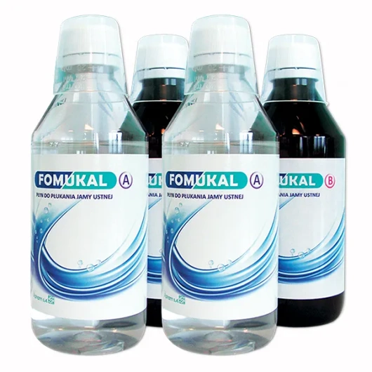 Fomukal Płyn do płukania jamy ustnej, 4 x 225 ml