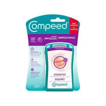 Compeed Dyskretny plaster na opryszczkę,15 sztuk