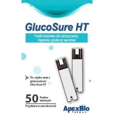 GLUCOSURE HT Paski testowe 50 sztuk