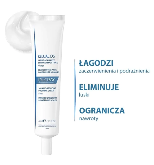 Ducray Kelual DS Krem kojący, 40 ml
