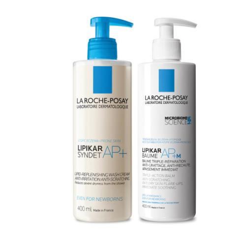 La Roche Posay Lipikar Zestaw Syndet AP+ K, 2x400ml