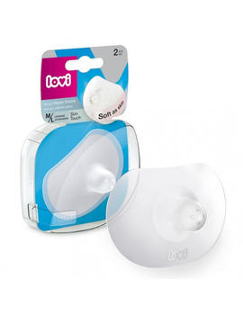 CANPOL LOVI Silikonowe osłonki na piersi M/L (5/606) x 2 sztuki