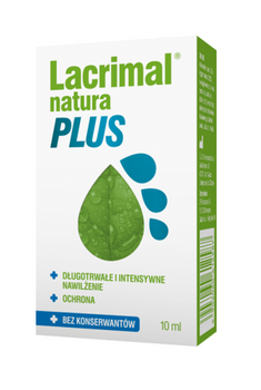 Lacrimal Natura Plus Krople do oczu 10 ml