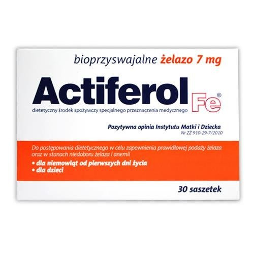 ACTIFEROL Fe 7 mg x 30 saszetek