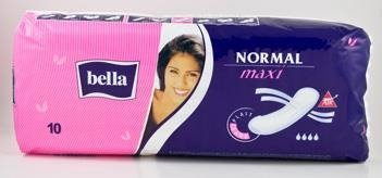 Podpaski BELLA NORMAL NEW Maxi, 10 sztuk