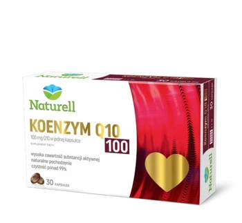 NATURELL KOENZYM Q10 100, 30 kapsułek