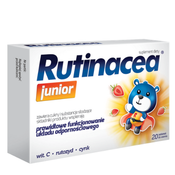 RUTINACEA Junior, 20 tabletek do ssania