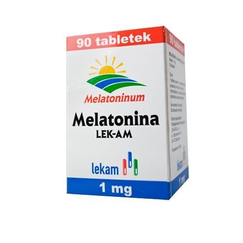 MELATONINA LEK-AM 1 mg, 90 tabletek