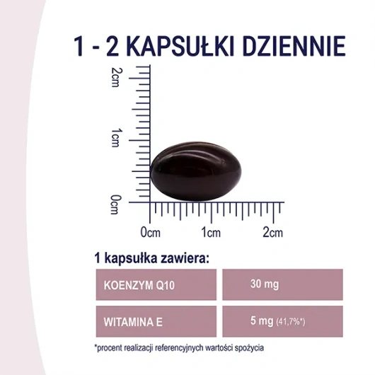 Naturell Koenzym Q10 + E, 120 kapsułek