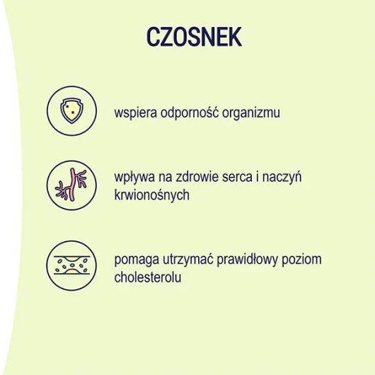 NATURELL Czosnek Forte Bezzapachowy, 90 kapsułek