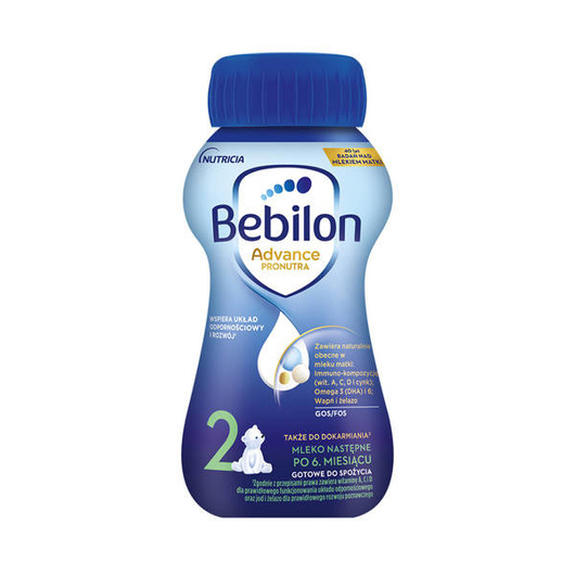 Bebilon 2 Advance Pronutra, mleko następne po 6. miesiącu  200 ml 