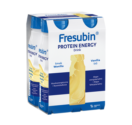 Fresubin Protein Energy Drink smak waniliowy, 4x200ml 