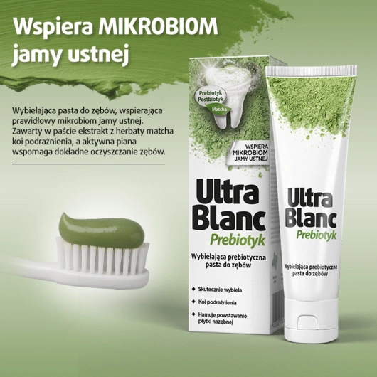 UltraBlanc Prebiotyk wybielająca pasta do zębów, 75 ml
