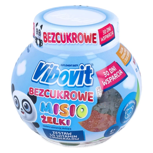 VIBOVIT Bezcukrowe Misio Żelki x 30 sztuk