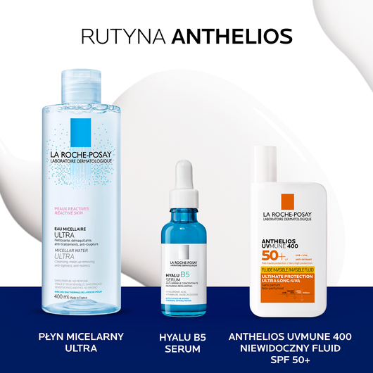 LA ROCHE-POSAY Anthelios Niewidoczny Fluid SPF50+, 50ml 