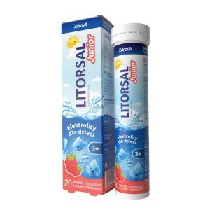 Zdrovit Litorsal Junior, 20 tabletek musujących