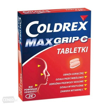 COLDREX MAXGRIP C x 24 tabletki