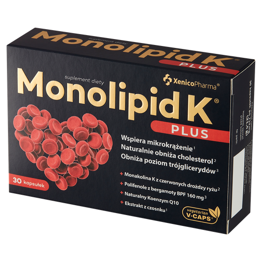Monolipid K Plus, 30 kapsułek