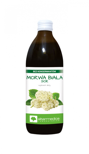 AlterMedica Morwa Biała Sok, 500 ml