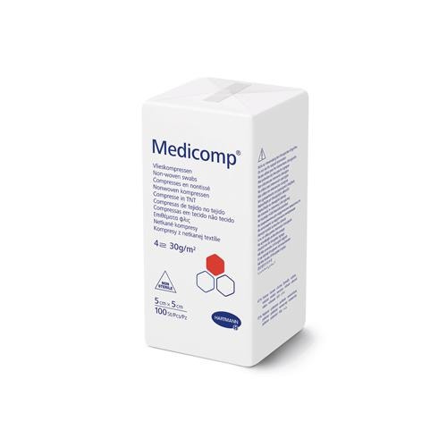 Kompres MEDICOMP niejałowy 5cm x 5cm, 100 sztuk