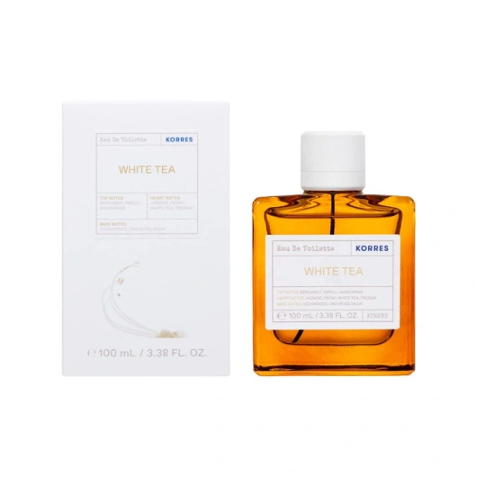 Korres White Tea Eau De Toilette Woda Perfumowana, 100 ml