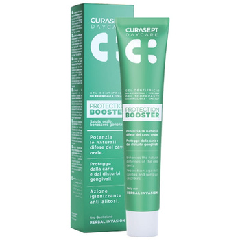 Curasept Daycare Protection Booster Ochronna pasta do zębów z CPC-HAP, 75 ml