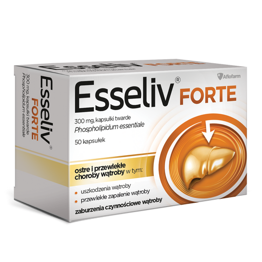 ESSELIV FORTE 300 mg x 50 kapsułek 