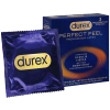 Durex Perfect Feel Premium Non-Latex Unikalne uczucie ciepła Prezerwatywy, 3 sztuki