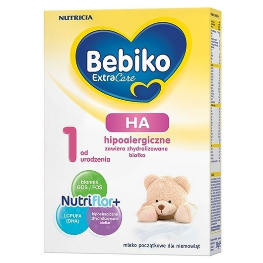 Bebiko HA 1, mleko początkowe dla niemowląt, od urodzenia, 350g