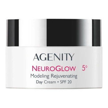 Agenity NeuroGlow 5° Modelujący krem odmładzający na dzień SPF 20, 50 ml