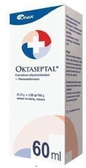 OKTASEPTAL Aerozol na skórę, 60 ml